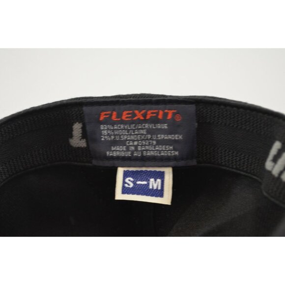 Wicked Canada Maple Leaf Hat Flex Fit Small / Medium Unisex Black Sports Hockey - Picture 8 of 8